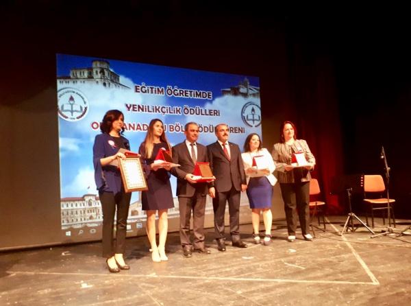Eğitimde Yenilikçilik Ödül Töreni Sivas'ta Yapıldı 